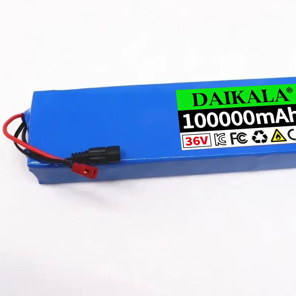 36V 10S4P 100Ah 100000mah 18650 Electric Scooter Lithium Ion 42V Battery Pack Original high power cell Built - In BMS Protection