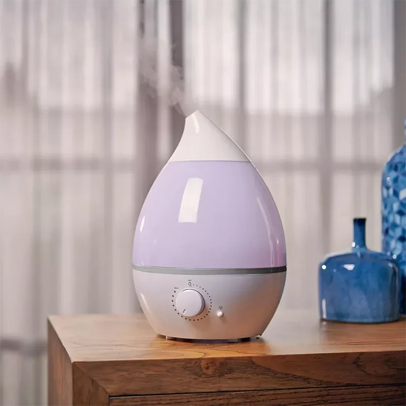 

# Hot Large Capacity Table Top Pink Ultrasonic Air Humidifier With Water Chamber