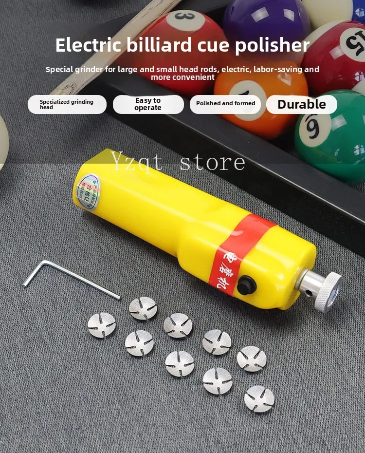 

Электрический инструмент для обработки кожаных наконечников бильярдных киев, инструмент для ремонта и изменения изгиба наконечников бильярдных киев