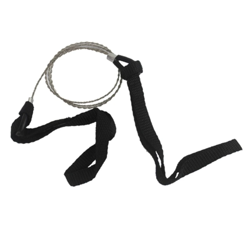 28 In/ 72cm Small Type Wire Rope Chain Outdoor Camping Cutting Emergent Survival Hunt Hand Tool