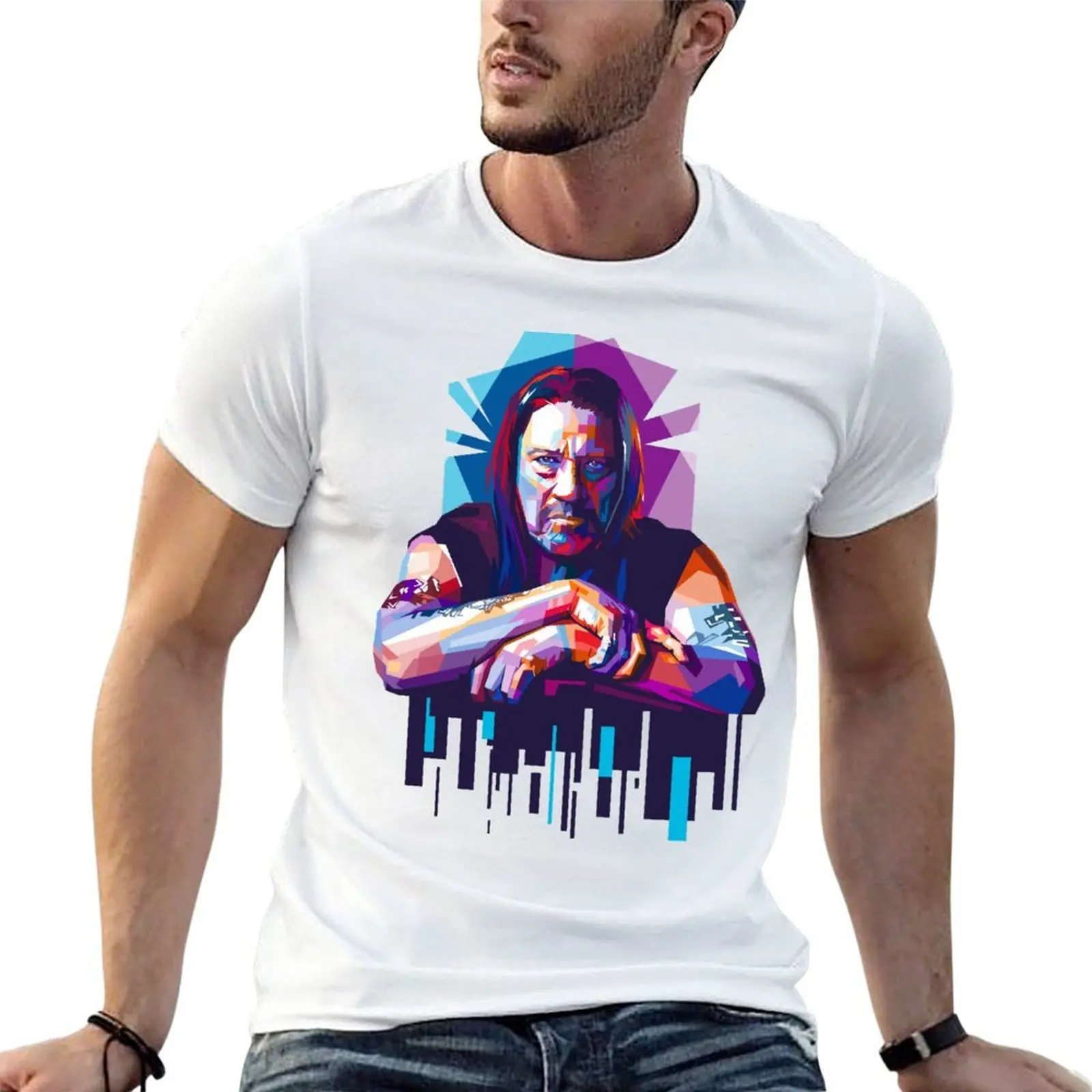 Hard-boiled Trejo T-Shirt Large Size Breathable Tee