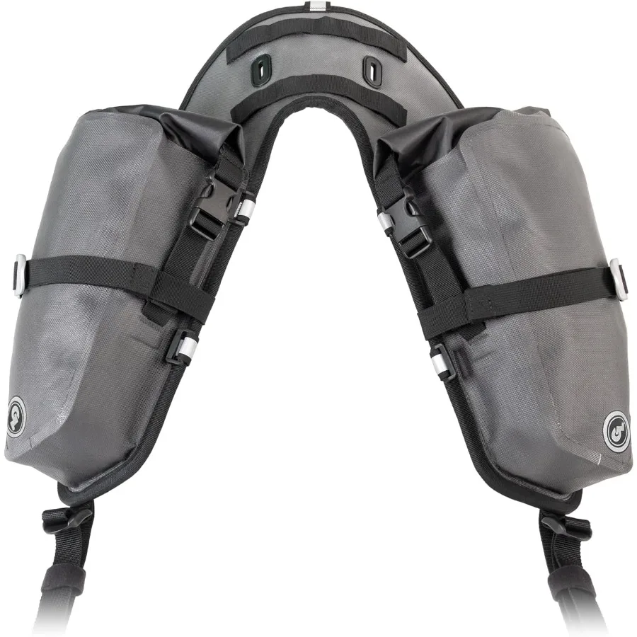 

Saddlebag WaterResistant Minimalist Motorcycle Storage Bag for One or TwoDay Rides Perfectly Fits Any Dirt Bike Enduro A