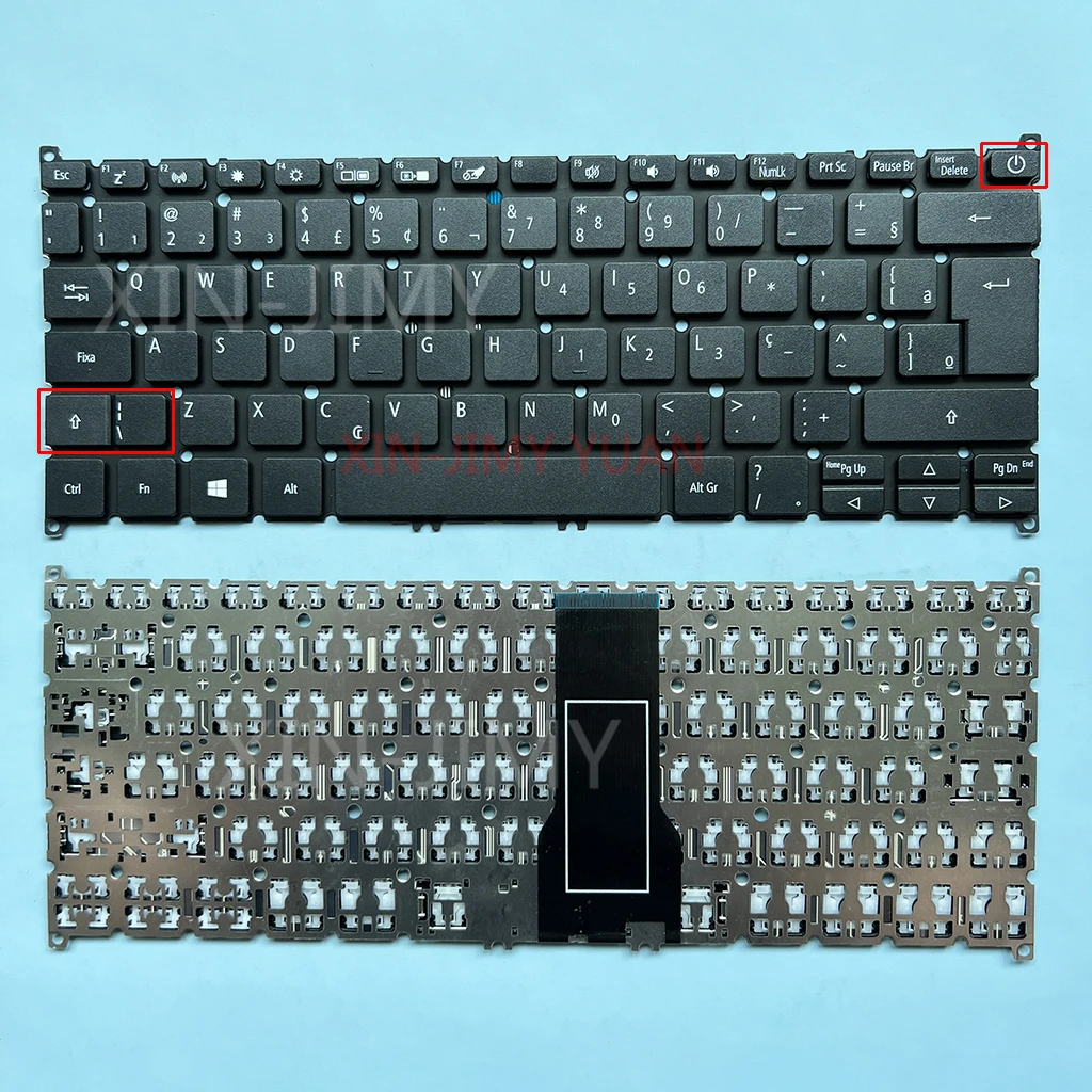 

SF314-55 Brazil Portugal Keyboard For Acer Spin 3 SF114 SF114-32 SF314-54 SP314-51 SP314-52 SP513-51 SP513-52 SP513-53 SV3T-A81B