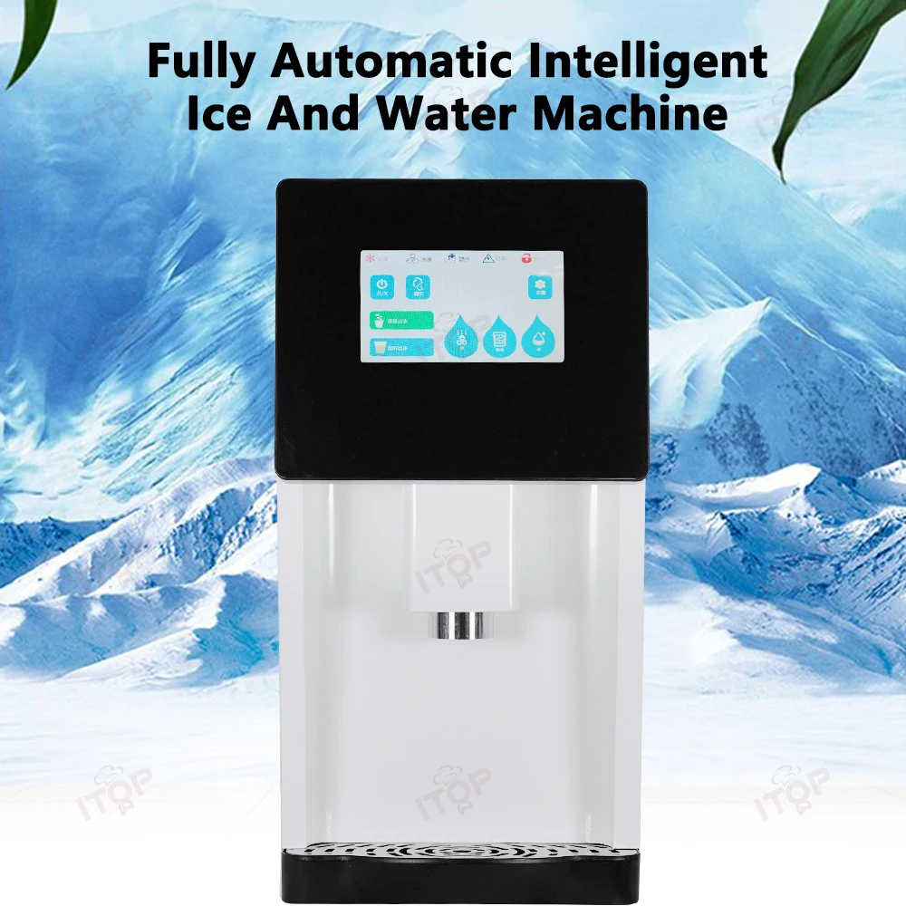 IT-AIM-50A Commercial Intelligent High Quality 50KG/24-hour Ice Maker and Ice Dispenser Easy To Operate