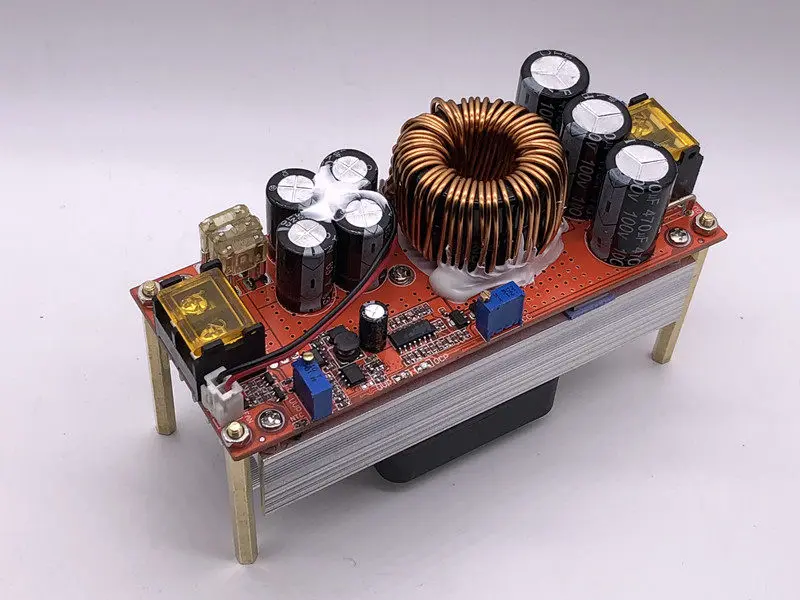 1500W 1800W DC-DC Boost Constant Voltage Constant Current Adjustable Power Supply Module 12-60V Liter 12-90V