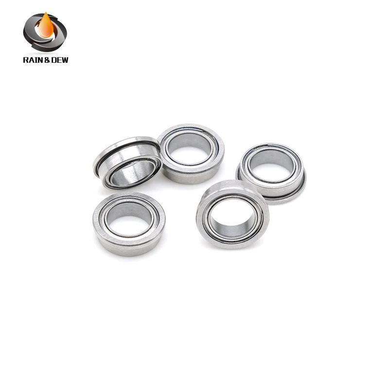 10PCS FR168ZZ 6.35x9.525x3.175 mm High Quality ABEC-7 Mini Flanged Ball Bearings FR144ZZ FR2-5ZZ FR156ZZ FR166ZZ FR188ZZ FR8ZZ