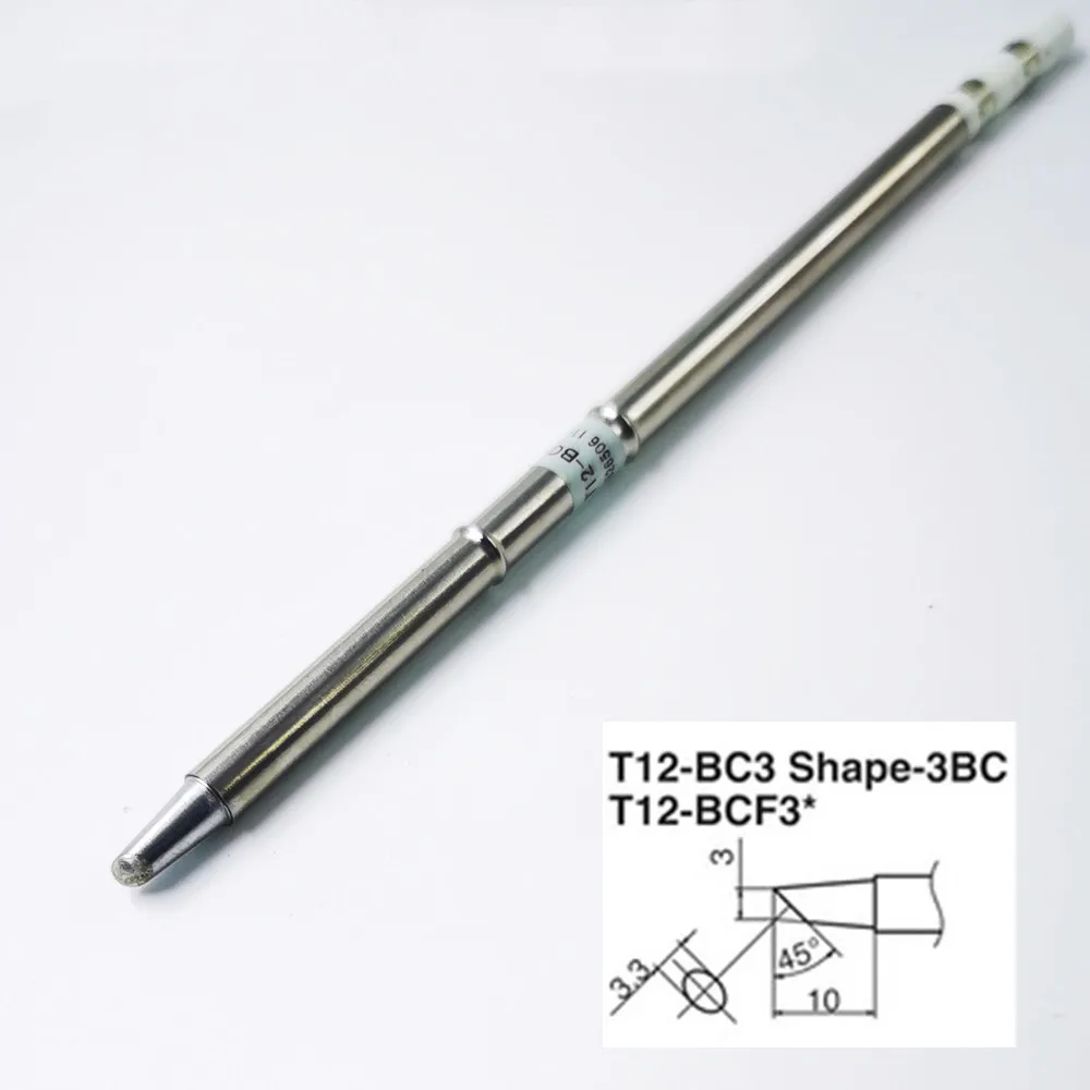 Imagem -05 - Cabeça do Ferro de Solda da Substituição Derruba Série T12 T12-bc2 Bcf2 Bc3 Bcf3 Bcf4 c4 Bcf1 Bc1 c1 Bc1.5 Fx951 Fx-952 T12-942 a