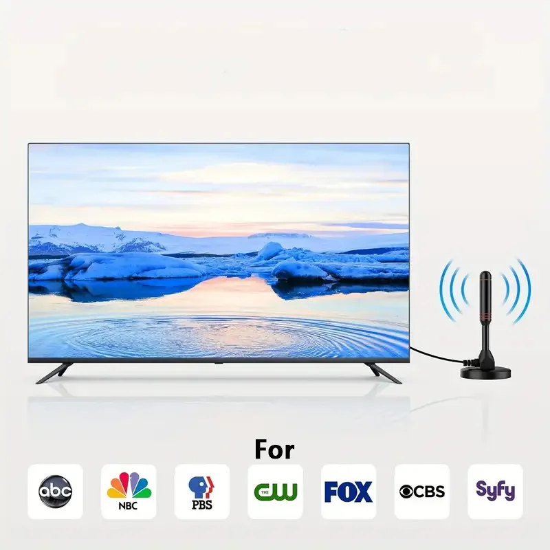 50 stuks best verkochte DTMB hoge HD digitale tv-antenne binnen buiten zuignap ontwerp USB grensoverschrijdend thuisgebruik speciale grond W