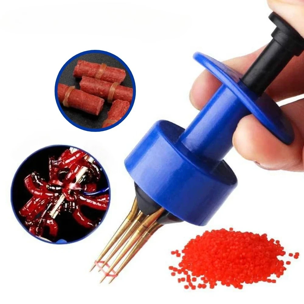 Fishing Tool Bait Making Pellet Bander Bait Tool Bait Bands Fishing Baits Elastic Rubber Rings Worm Bait Clip Fishing