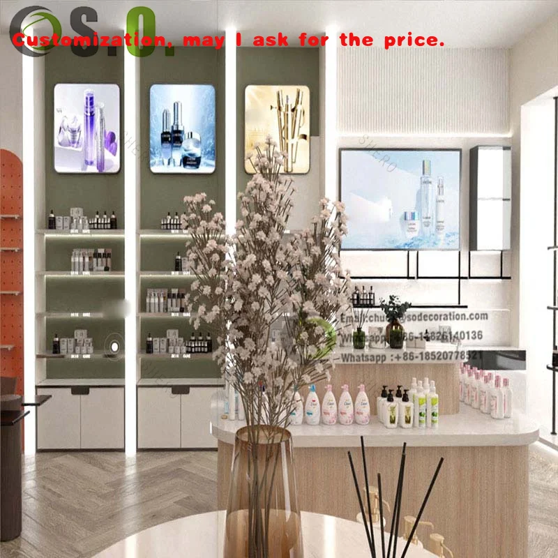 

custom.30mins Quick Build Beauty Show Booth High -end Custom Display Stand Cosmetics Trade Show Booth 20 X 20 Exhibition Stand