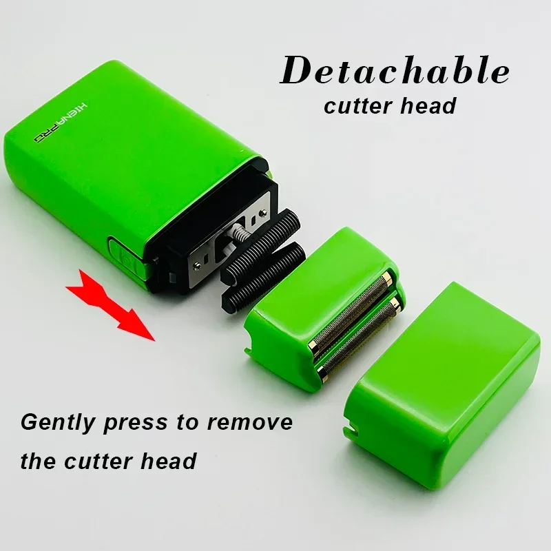 BRDCLIP, набор из 2 предметов, 101 PRO, оранжевый, 808, 8200/7700 об/мин, высокий мотор, профессиональный мужской электрический триммер для бороды, 3 цвета, замена Hou