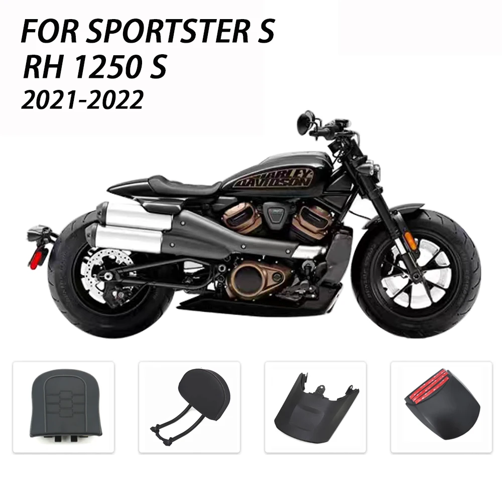 

Suitable for Harley Sportster S 1250 S RH 1250 S 2021 RH1250S 2022 2021 Seat and Back Passenger Seat Rear Seat