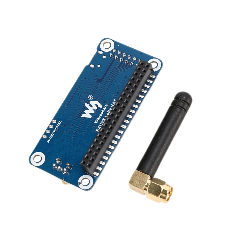 Imagem -06 - Lora Chapéu para Raspberry pi Frequency Band Spread Spectrum Modulação 915mhz Promoção Waveshare-sx1262