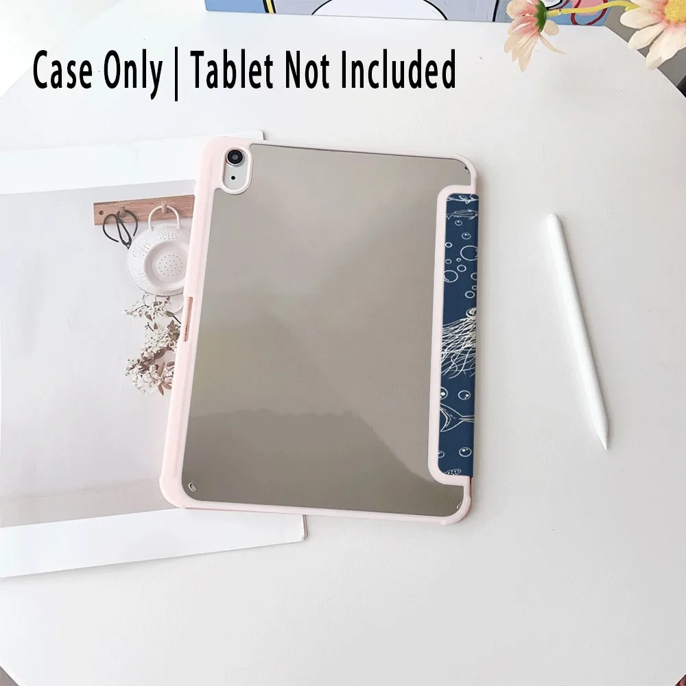 Capa para ipad, capa inteligente compatível com iPad Air 6, Air 5,4, e compatível com iPad 10 (10,9 polegadas), Pro 2024, air m3/a16 2025