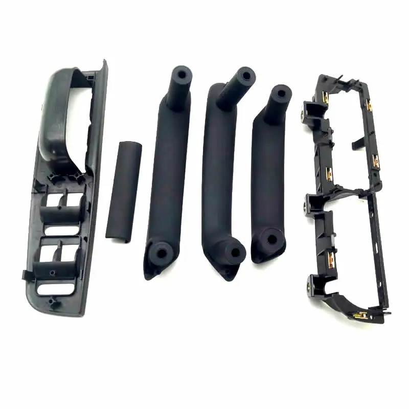 Schwarzer Türgriff, Fensterhebergriffrahmen, Basis für Passat B5 1998-2005, Autotürarmlehnen, Griffe, Türverkleidungen – Detail 5