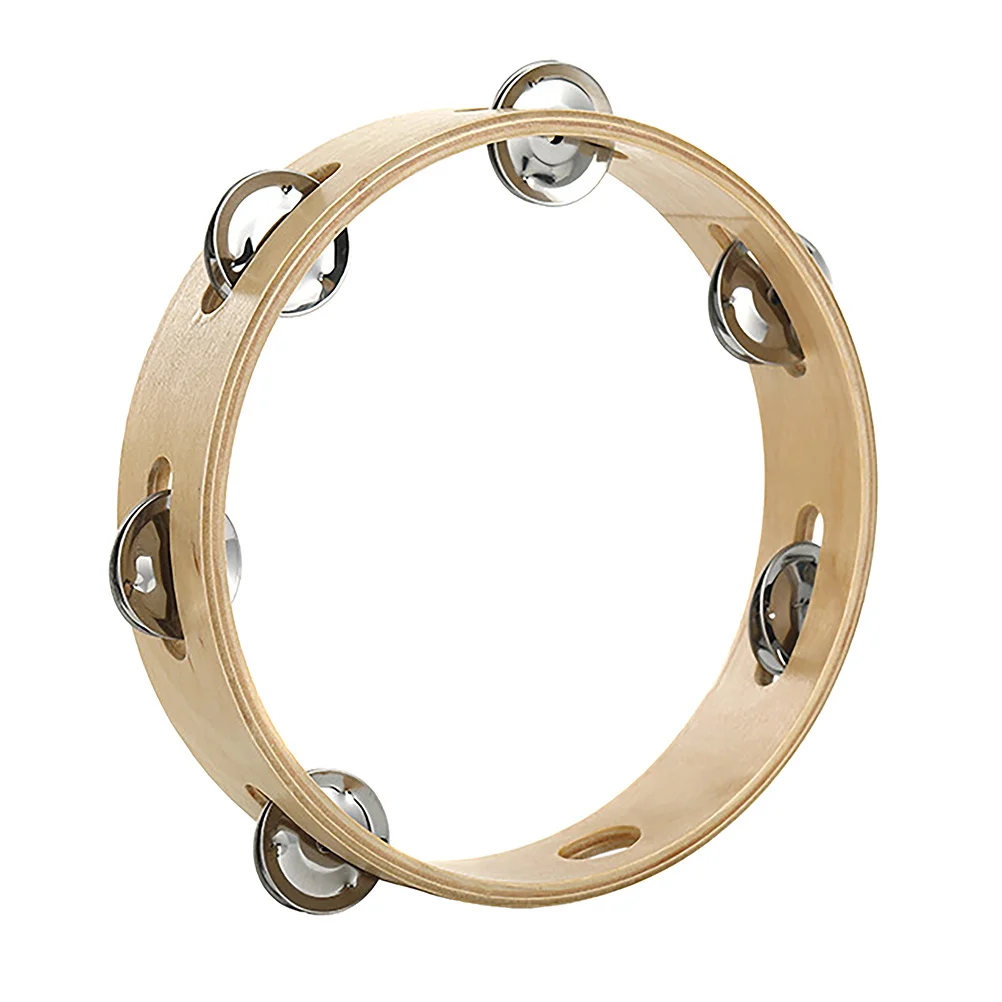 

Handbell Wooden Metal Percussion Instrument Musical Hand Drum Interactive Parent Child Learning Rhythm Development Plaything