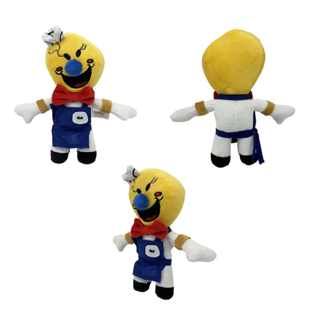 

HOT Ice Scream Rod Plush Toy Stuffed Soft Toys Cartoon Dolls Horror Game Character Halloween Christmas Decor Gift for Kids 25cm