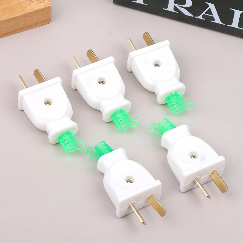 ReWireless Electrical Plug Connector, Tomadas de Substituição de Alimentação, Cabo de Extensão de Alta Potência, 2-Pin Turn, 250V, 2.5A