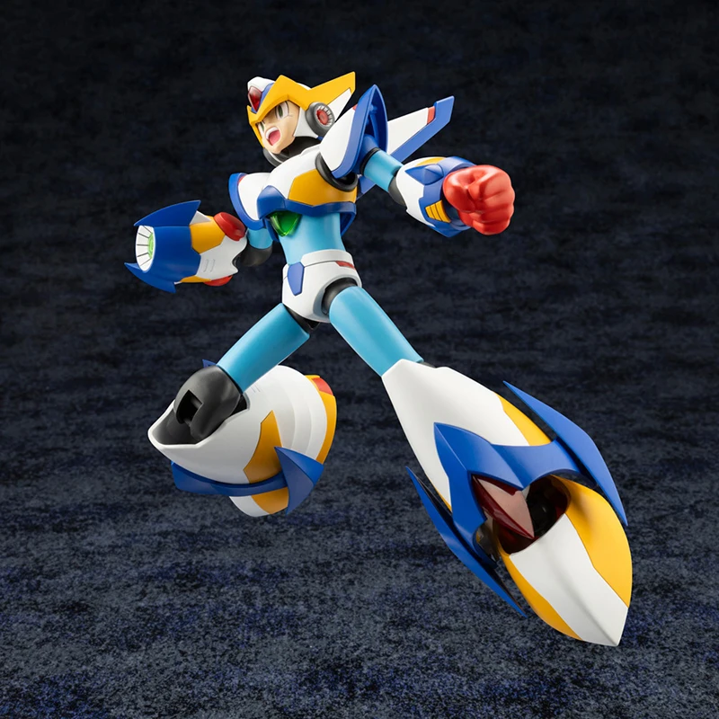 Genuine Original Kotobukiya ROCKMAN X Falcon Armor Anime Action Figure PVC 14CM Collectible Model Dolls Statuette Ornament Gift