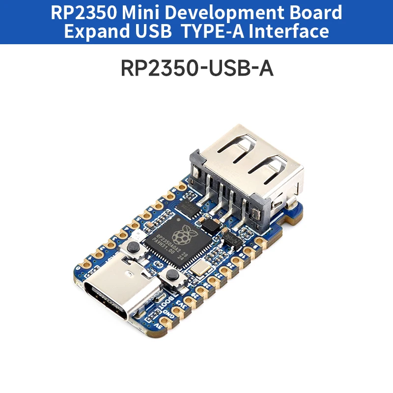 

Raspberry Pi Pico 2 RP2350 USB A Мини-плата разработки RP2350A, совместимая с передачей USB 2.0/1.1