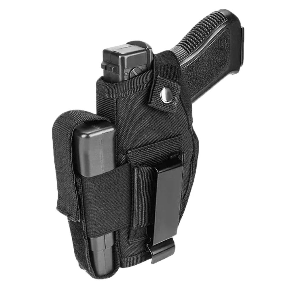 Tactical Pistol Hip Gun Holster with Extra Mag Pouch S & W M&P Shield 40,45,9mm SMITH & WESSON M&P 40 Compact Right/left Hand