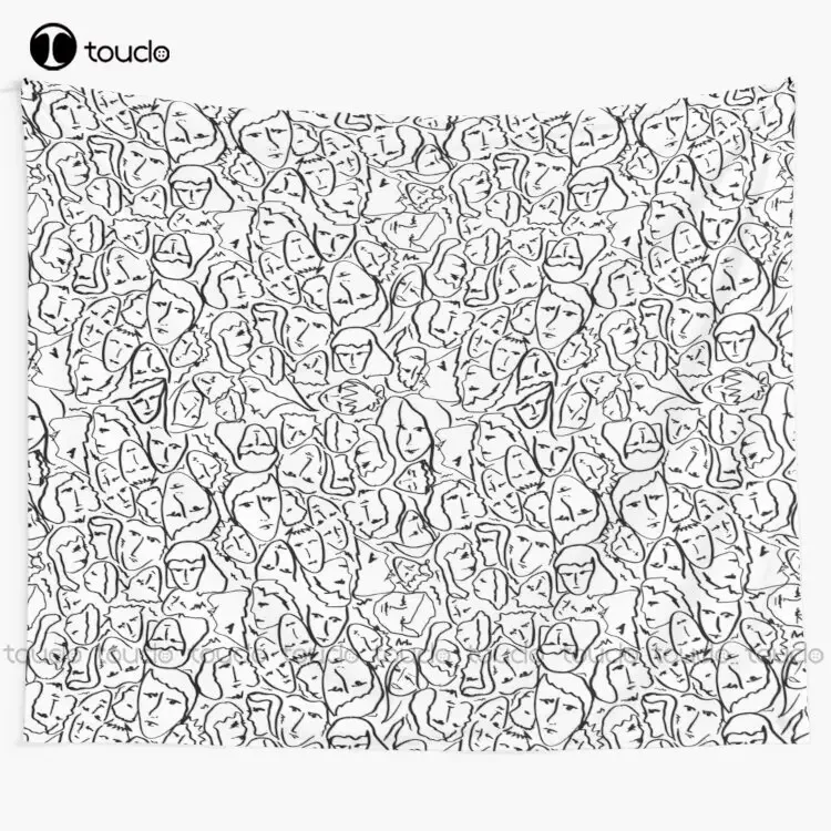 

Call Me By Your Name Elios Shirt Faces In Black Outlines On White Cmbyn Tapestry Halloween Tapestry Art Home Decoration