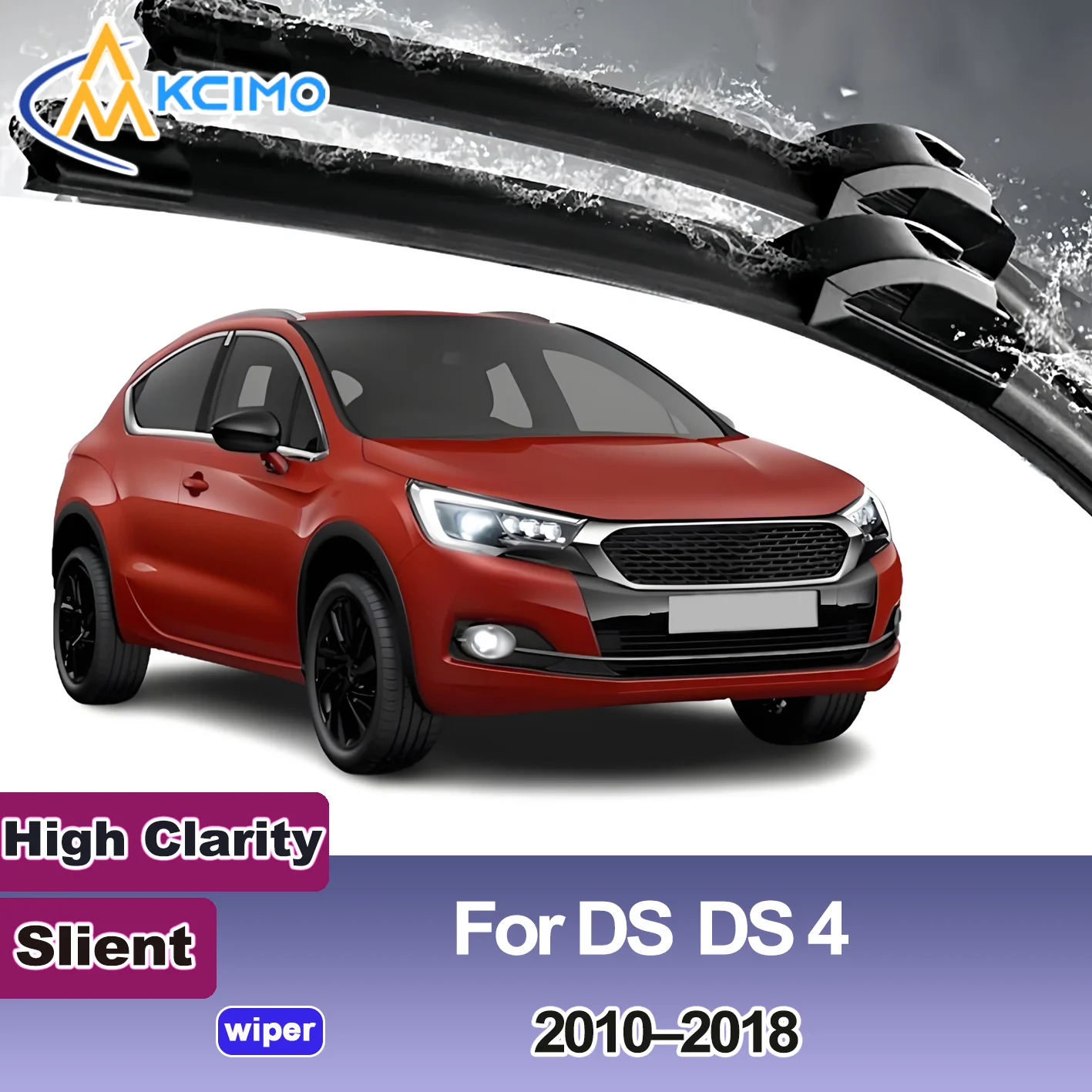 

2 шт. новые щетки стеклоочистителя переднего стекла для DS 4 2010-2018 Citroën DS4 (2010-2015) щетки для лезвий переднего стекла