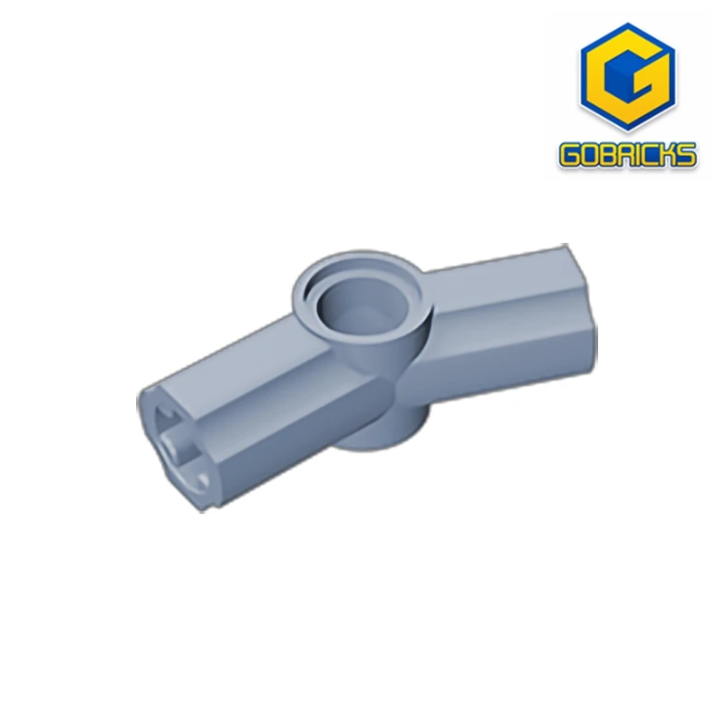 Gobricks GDS-918 Technical, Axle and Pin Connector Angled #3 - 157.5 degrees compatible with 32016 Building Blocks