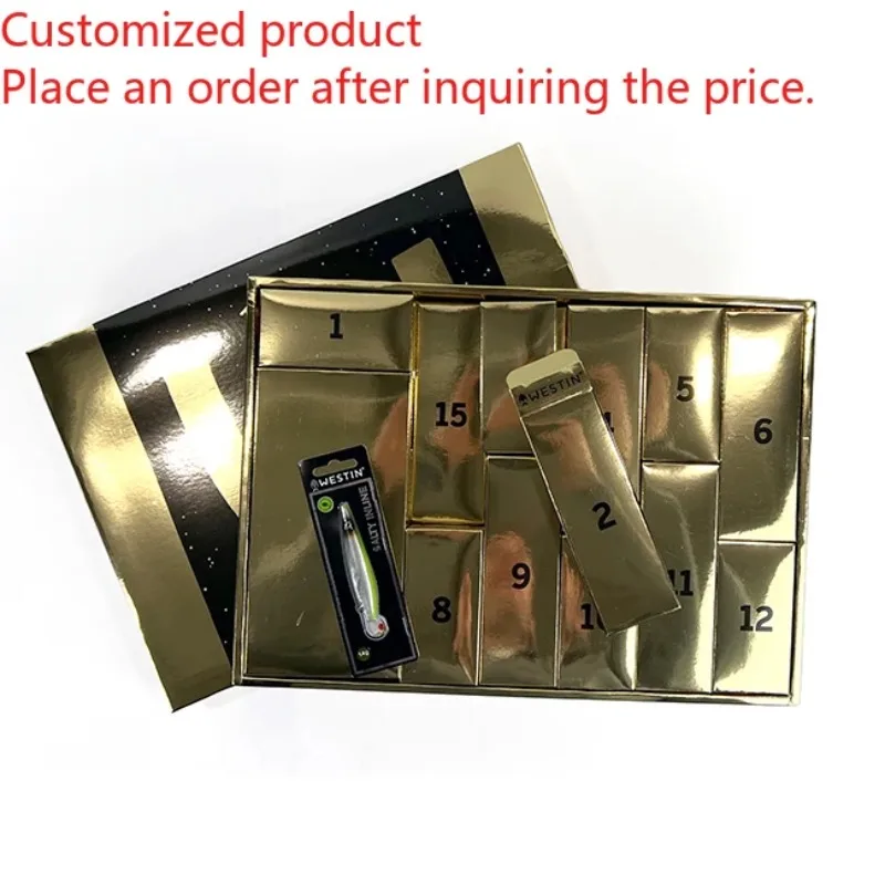 Customized queryCustom Logo Mystery Tackle Box 24 Days Fishmas Advent Calendar Fishing Advent Calendar