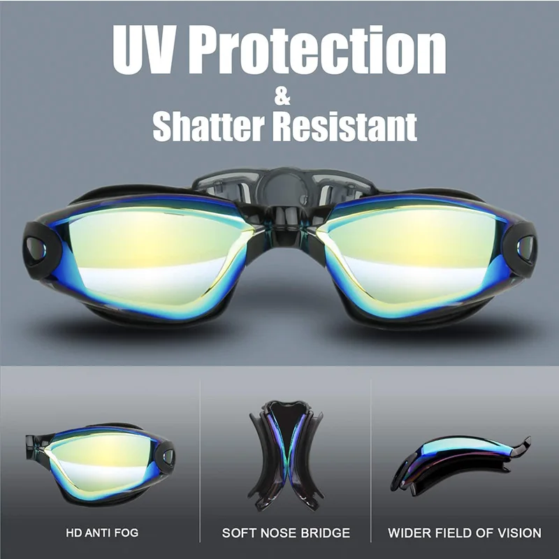 Swimming Goggles with Earplugs Sce6e89c561064898a3178ad2dbb522d6L