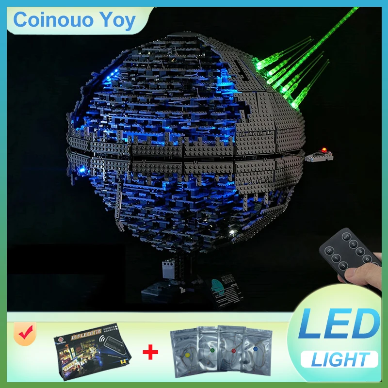 

luxury quality LED Lighting Set for Lego 10143 (Only Led Light,Without Blocks Model) Perfect Fit & Brilliant Glow
