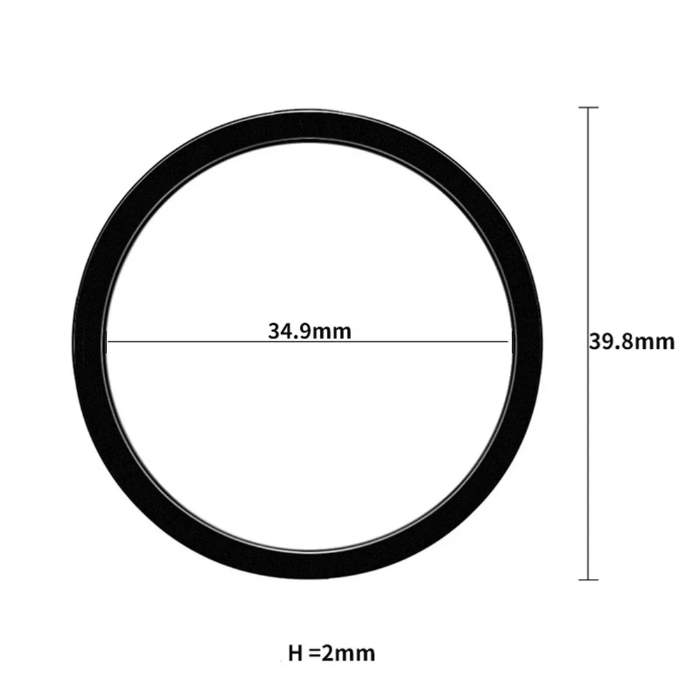 2 pcs Steel Spacer Pair 2.5mm Thickness Designed for SRAM For GXP and II Bottom Bracket Compatibility on Road and MTB