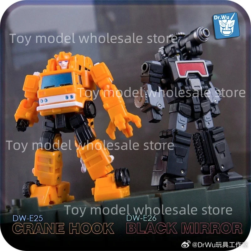 [متوفر] شخصية متحولة Dr.Wu DW-E25 DW-E26 DW-E27 DW-E28 باللون الأسود والأخضر مع صندوق