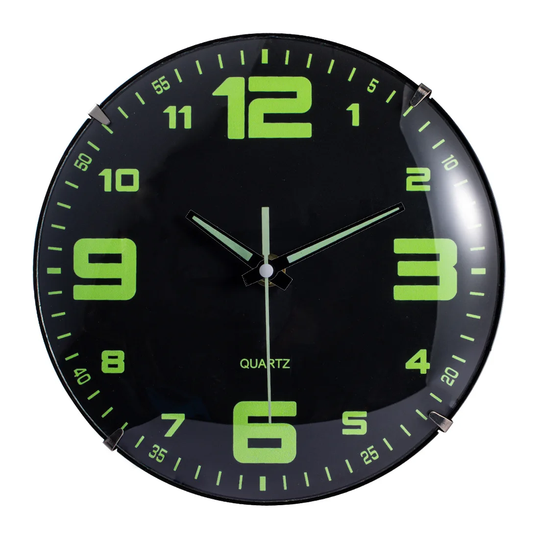 Circular Luminous Digital Wall Clock, Living Room Decoration, Simple and Fashionable Clock