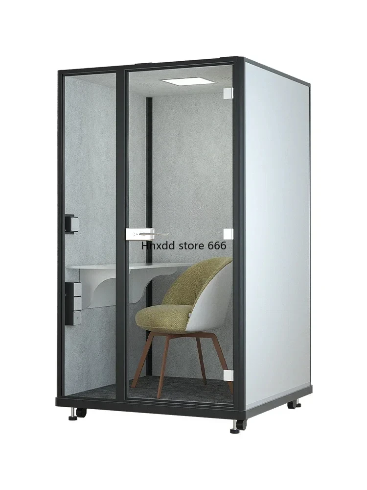 Learning Warehouse Single Person Soundproof Room Household Small Mute Telephone Booth Recording Studio Piano Room