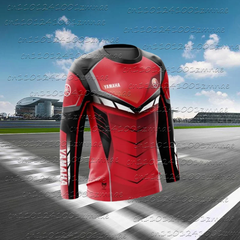 

Motorsport Long Sleeve Tops Men Women Clothes Motorcycle Mountain Bike Off-Road Jersey Breathable Quick Dry Downhill Yamaha Tops