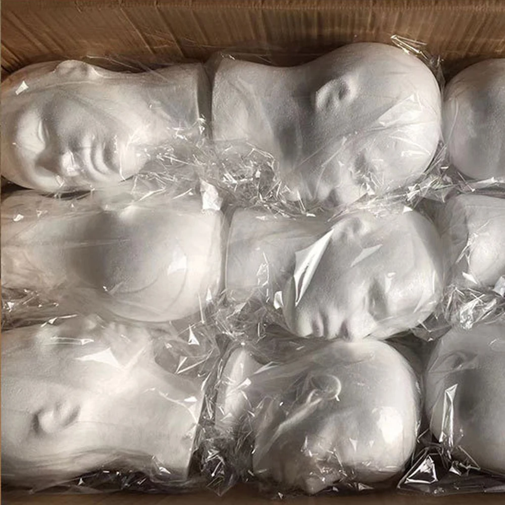 خفيفة الوزن ذكر رغوة عارضة أزياء رئيس شعر مستعار عرض موقف DIY بها بنفسك اللوحة قبعة وشاح صالون شعر مستعار حامل الرف