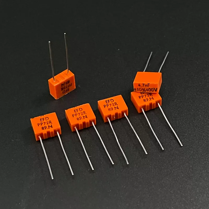 

10 шт. французский EFD PP72R серии 4,7NF 400 В 4700PF электрический деревянный корпус лихорадка аудио соединительный конденсатор