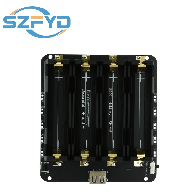 ESP32 ESP32S ESP32-S3 For Wemos For Raspberry Pi 18650 Battery Charge Shield Board V3 Micro USB Port Type-A USB 0.5A image 2