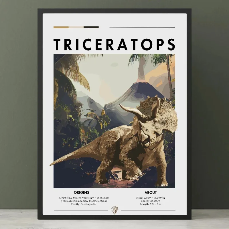 Spinosaurus Wall Art  Carnotaurus Dinosaur Poster Cretaceous Period Carnivorous Dinosaur Prehistoric Poster Baryonyx Wall Art.