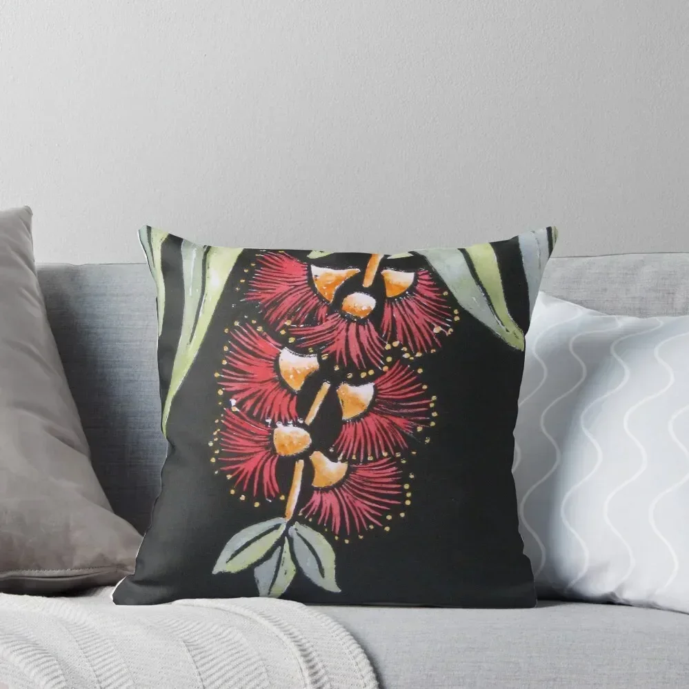 

Callistimon - Flora series Throw Pillow pillow pillowcase ornamental pillows Cushions Sofas Covers pillow