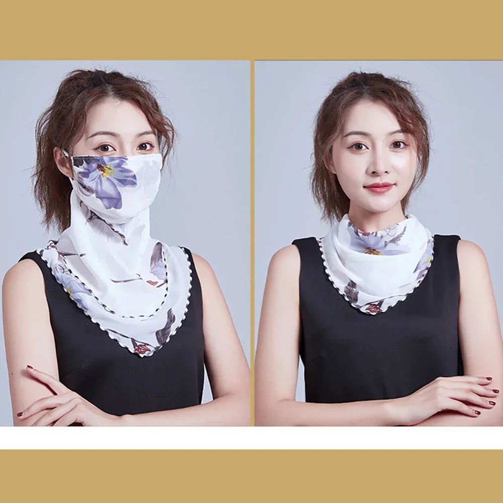 Рисунок 2 - Женский уличный велосипедный шифоновый дышащий шарф