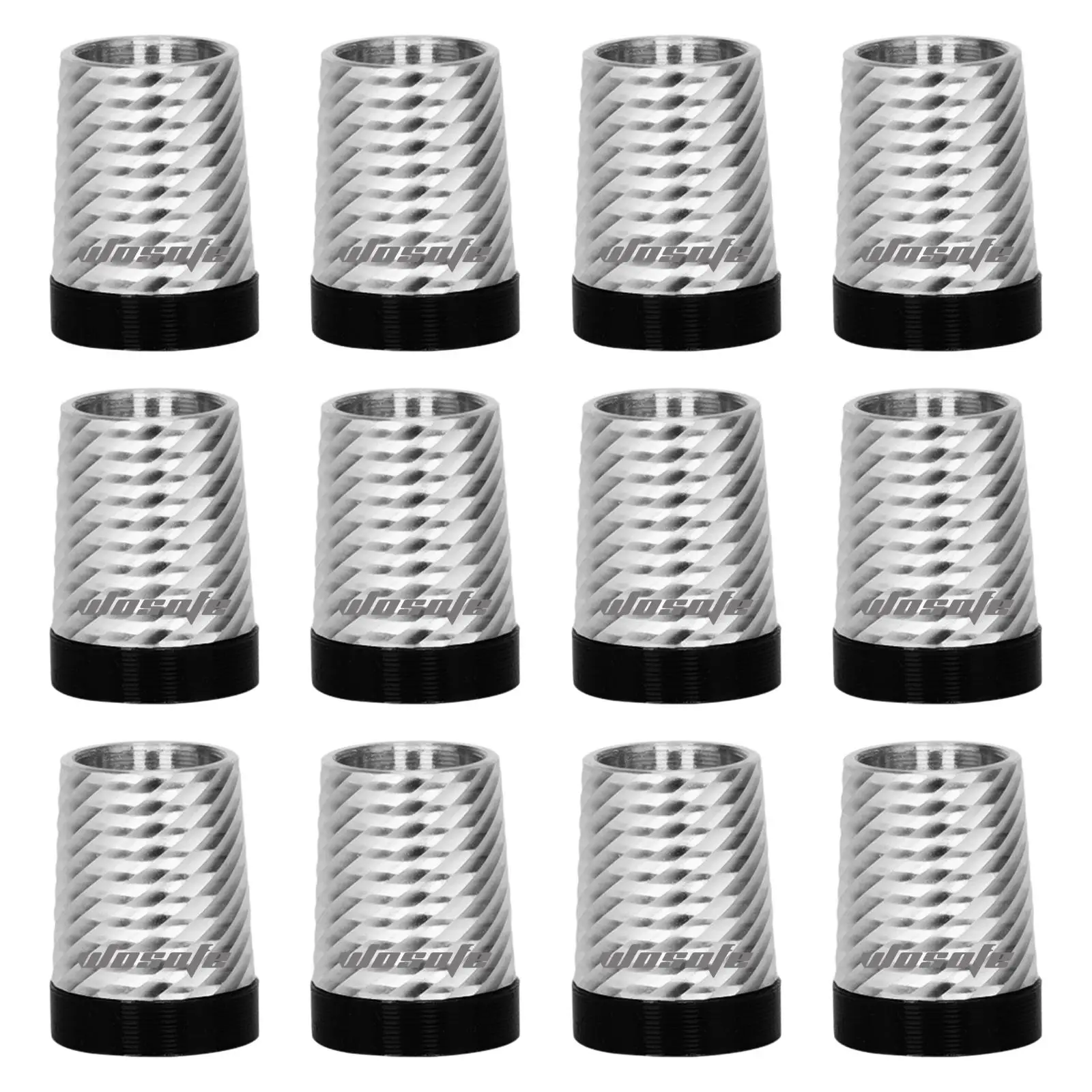 12Pcs Golf Iron Ferrules Premium Taper Tip Adapter for Adults Outdoor Sports