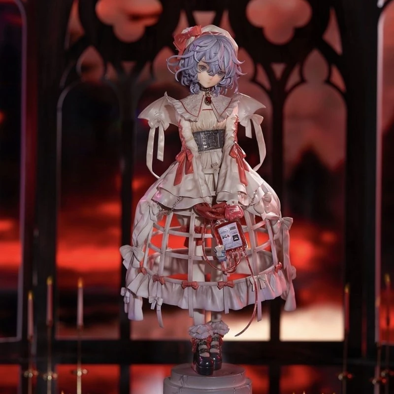

Premium Chinese Version Touhou Project Remilia Scarlet Blood Anime Figure Winged Vampire Girl Collectible Statue For Anime Fans