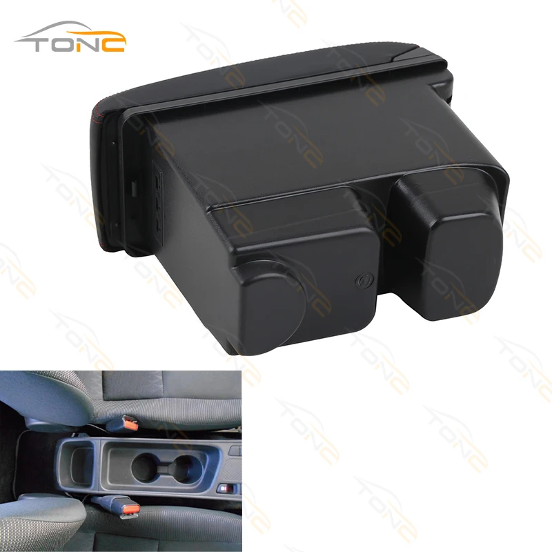 For Toyota Yaris Cross armrest box for toyota yaris suv central Store content box decoration With USB car accessories