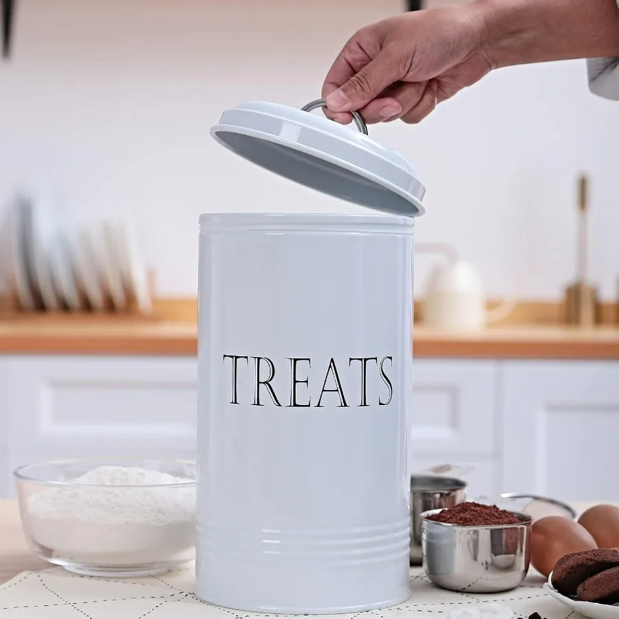 جرة مع غطاء بسكويت، حاوية علاج، حاوية تخزين مزخرفة لمطبخ المزرعة