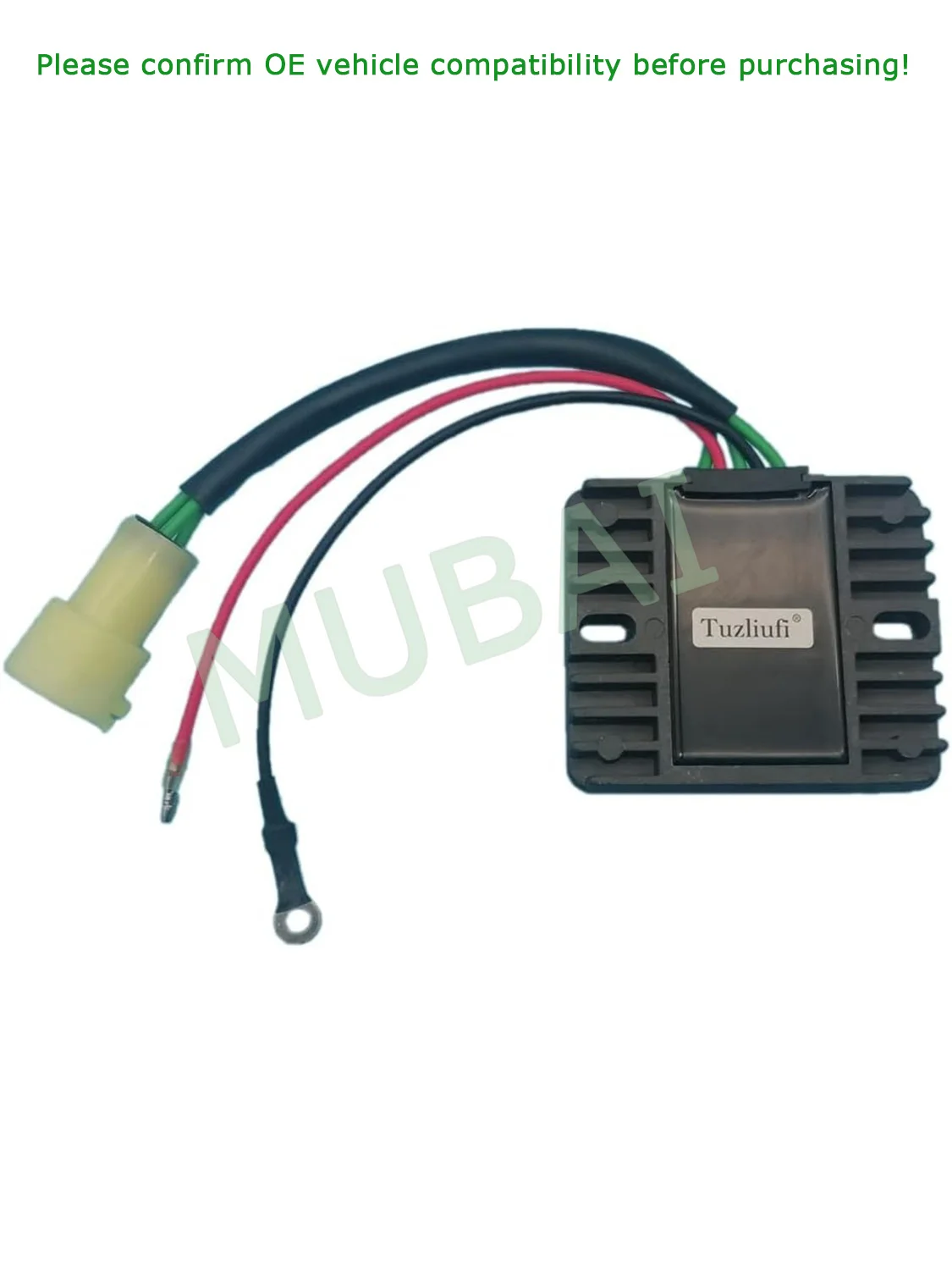 

Voltage Regulator Rectifier for Mercury Yamaha 804278A12 804278T11 67F-81960-12-00 67F-81960-11-00 67F-81960-10-00 75-90 HP 4