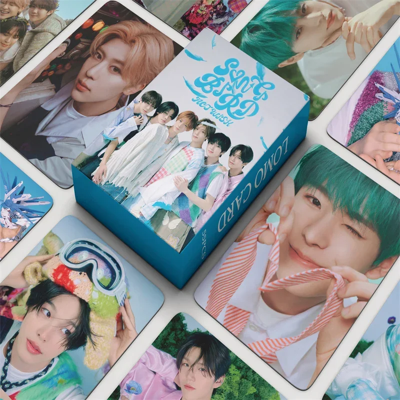 

55Pcs/Set Kpop Idol New Album Walk Lomo Cards High Quality Double Sided Printd Photocards SION JAEHEE Taeil Johnny TEN Fans Gift