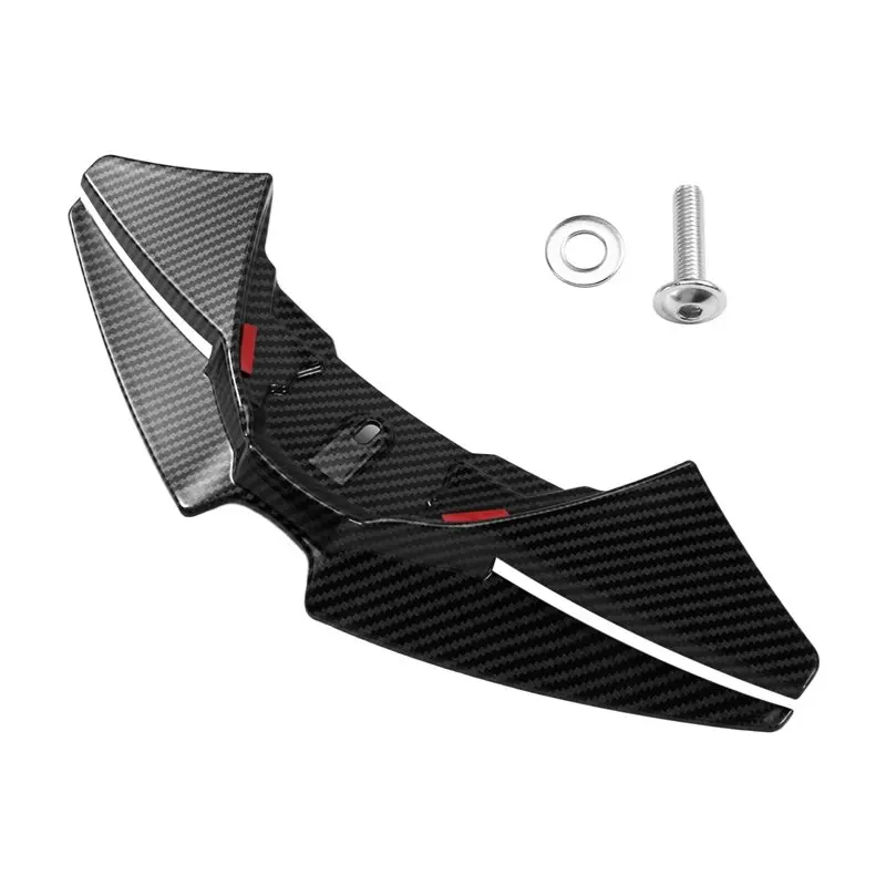 Motorcycle Front Downforce Spoiler Lower Lip Wind Wing Aerodynamic Fairing Winglets For MT-07 MT07 2025+