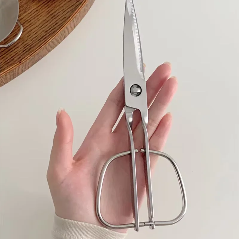 Heavy Duty Kitchen Scissors - Full Stainless Steel Detachable Kitchen Shears for Cutting Meat, Poultry, Multi-Purpose Tool